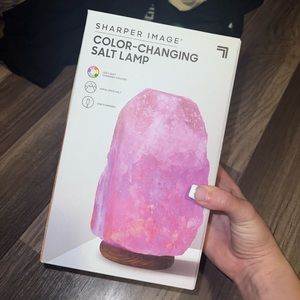 color changing salt lamp